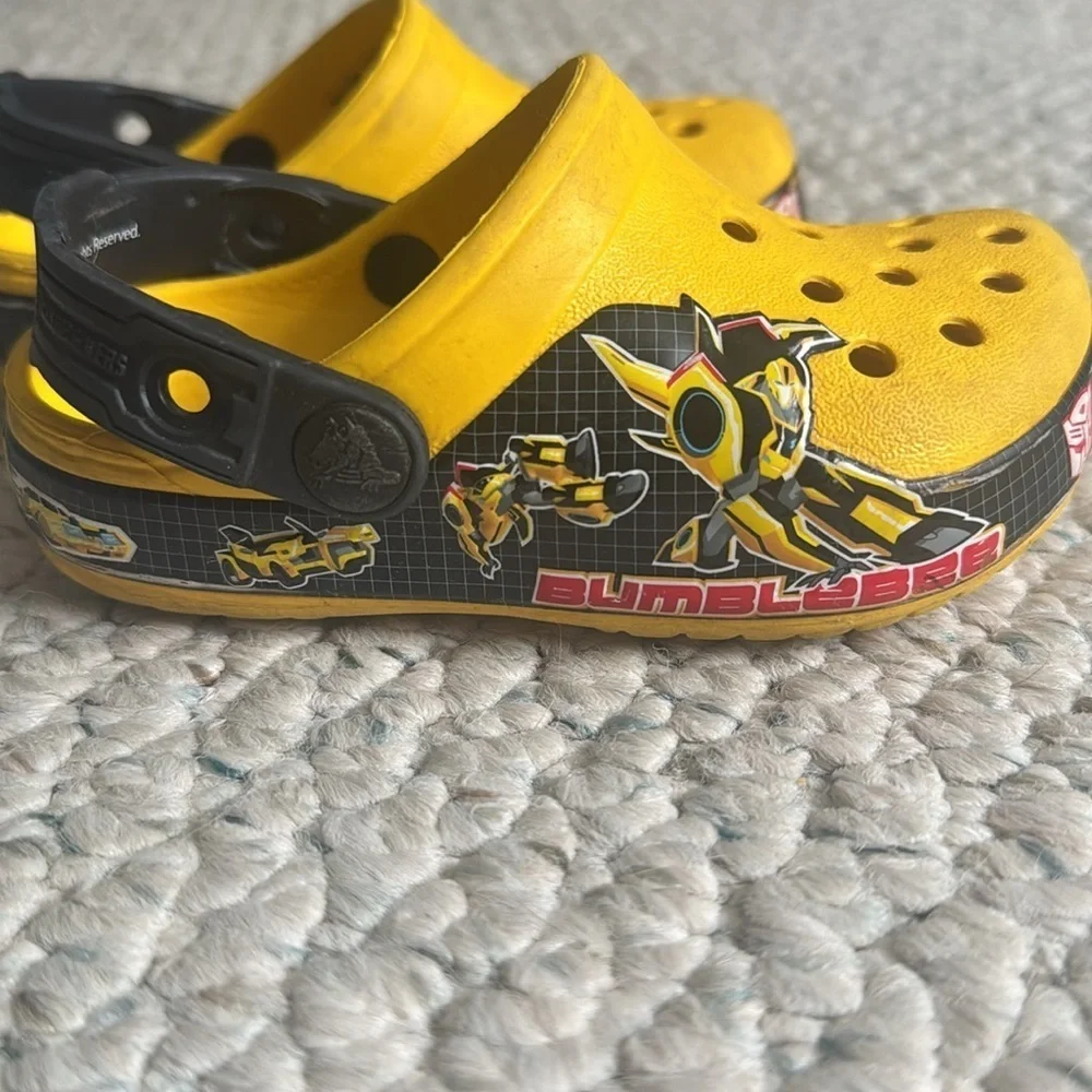 Toddler Bumblebee Yellow Crocs